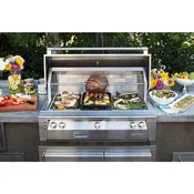 Alfresco ALXE 36″ Built-In LP Grill With Sear Zone & Rotisserie