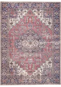 GLN Rugs Iznik - Machine Washable Area Rug - Multi Blue Home Rug