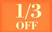 1/3 OFF Deal Sign
