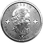 1 Ounce Platinum Canadian Maple Coin