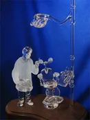 Dentist Glass Sculpture — Lawrence Family Glass Blowers
