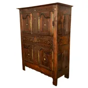 18th Century French Brittany Chestnut Cabinet, circa 1720