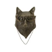 Wall Art Fox with Glasses