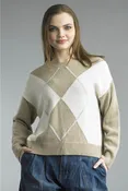 Argyle Diamond Sweater