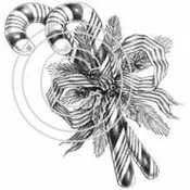 Candy Canes Art Acetate