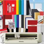 Cricut Explore 5 Classroom Projects Bundle with Vinyl, Iron-On & Cards