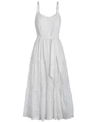 Addyson Dress In Fresh White Eyelet
