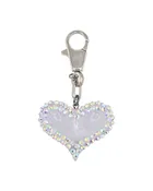 Bubble Heart Bag Charm