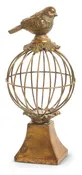 10.5"Antique Gold Birdcage Finial