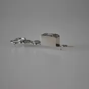 Sterling Silver Scissor Action Candle Snuffer by James Barratt