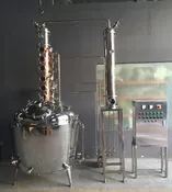 150 Gallon 6-Plate Whiskey Brandy Rum Still | Olympic Distillers