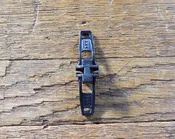 #10 Molded Nylon Double Lock Slide Zipper – black or white
