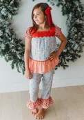 Candy Cane Lane Ruffle Lounge
