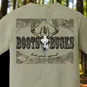 Boots And Bucks Comfort Colors Graphic Tee