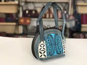 Pagi Small Handmade Handbag Vegan Embroidered