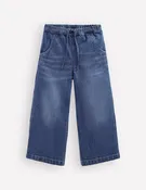 Draw Cord Jean-Mid Vintage Denim