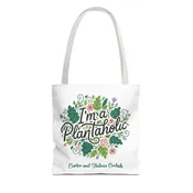 I'm a Plantaholic Orchid tote | Carter and Holmes Orchids