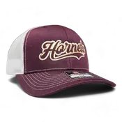 Hornets Script Mesh Snapback Trucker Cap