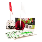 BirdieBall Back & Forth Super Set | 2 Dozen Full-Swing Limited Flight Practice Golf Balls, 2 StrikePads, and 2 Targets