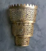 Moroccan Wall Sconce - Crown