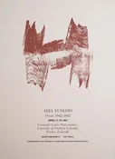 Adja Yunkers University of Northern Colorado Modern Lithograph Exhibition Poster