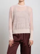 Adrian Crewneck in Dulce Knitwear - Nude
