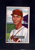 1951 Duane Pillette Bowman #316 Browns Rookie Baseball Card