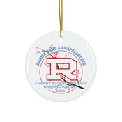 Cherry Blossom Parade Ceramic Ornament — 'R' Raider Band & Chapelettes 2026