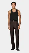 Black Knitted Tank Top