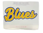 Daily Disco Chenille Blues Script Back Patch