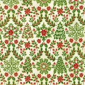 Damask – Cream w/Metallic | Cotton Quilting Fabric