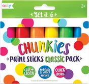 Chunkies Paint Sticks - Classic Pack Set of 6