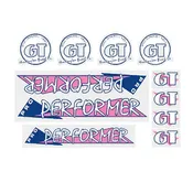 1986 GT PRO Performer Decal Set