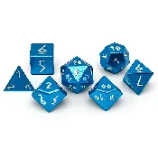 7pc RPG Dice Set 6063 Aluminium