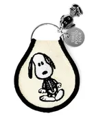 3P4 x Peanuts® Halloween - Snoopy Skeleton Patch Keychain