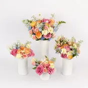 Watercolor Gardens Flower Centerpiece