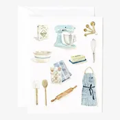 Baking notecards