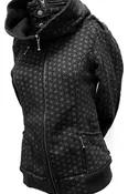 Busy Bee Hoodie w/ Flower of Life Print
