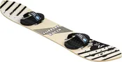 Slippery Racer Kids Hardwood Snowboard with Velcro Binding in Various Sizes