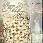 Quiltworx, Flowers For My Wedding Ring, JNQ137P