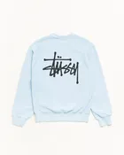 BASIC STÜSSY CREW GARMENT DYED