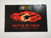 ICCC Battle of Yavin 2024 Exclusive Poster — IC Toys Nashville