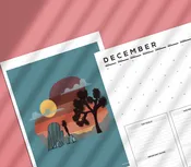 2021 National Parks Calendar + Art