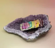 7 Chakras Floral White Sage Smudge Stick