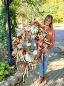 Elegant Autumn Pumpkin Wreath — Naturally Country | Norwalk, Ohio