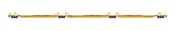 Athearn ATH41093 HO 57ft Trinity Spine 3-Car Set, TTRX #360847