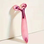 One Piece 3D Face Massager 360 Degree Rotating Face Eyes Massage Roller Handheld Y Shaped Face Beauty Tool Beauty Equipment