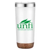 22oz. Vacuum Insulated SS Tumbler with Cork Bottom