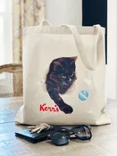 COTTON TOTE - Lollypop Kitten