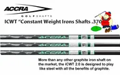 Accra iCWT Irons Series 75, 95, 115 Incl Free Ship